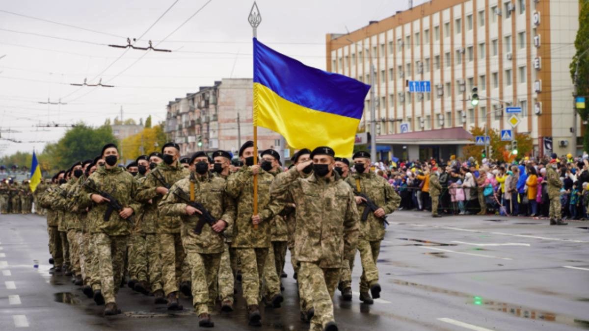 Униан новости украины сегодня. Парад в Луганске. Парад в Северодонецке 14 октября 2021 года. Австралия военнослужащие парад.